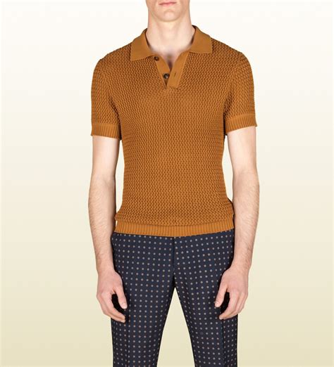 yellow gucci shirt mens|Gucci shirts for men price.